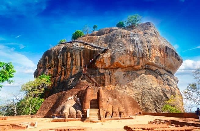 The majesty of the Lion Rock Sigiriya