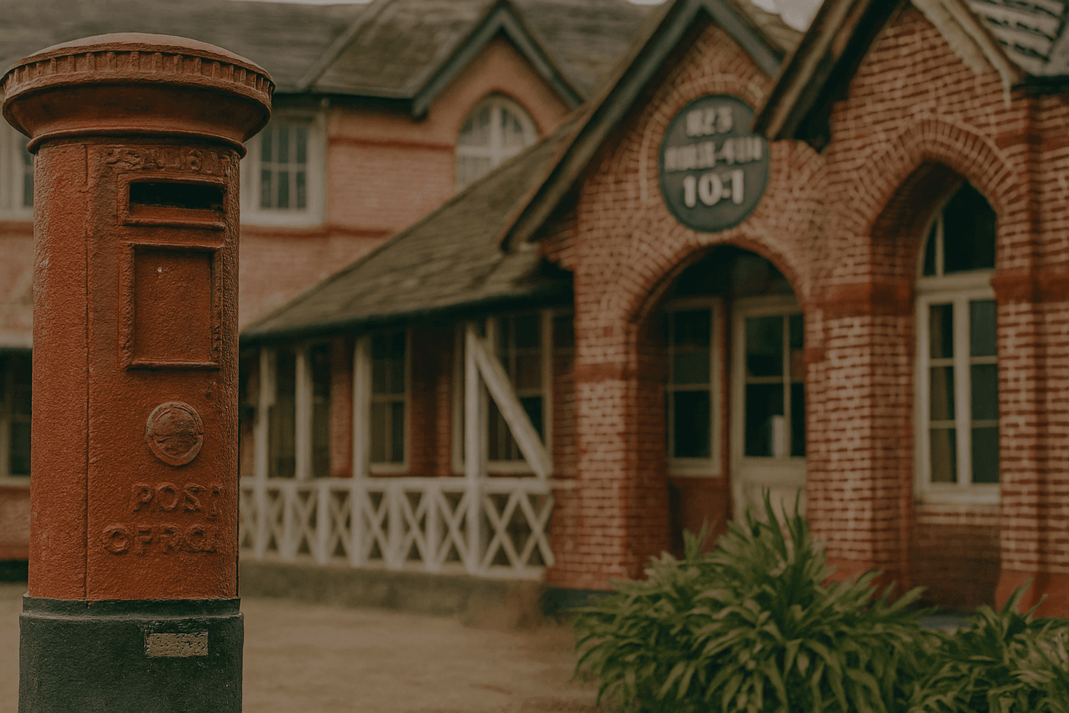 Colonial Post Offices in Sri Lanka: Little Red Pillars of History
