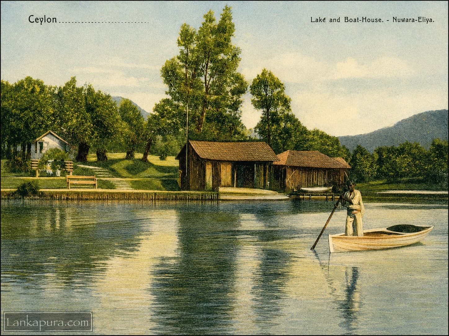 Nuwara Eliya Paintings: Old Ceylon Art