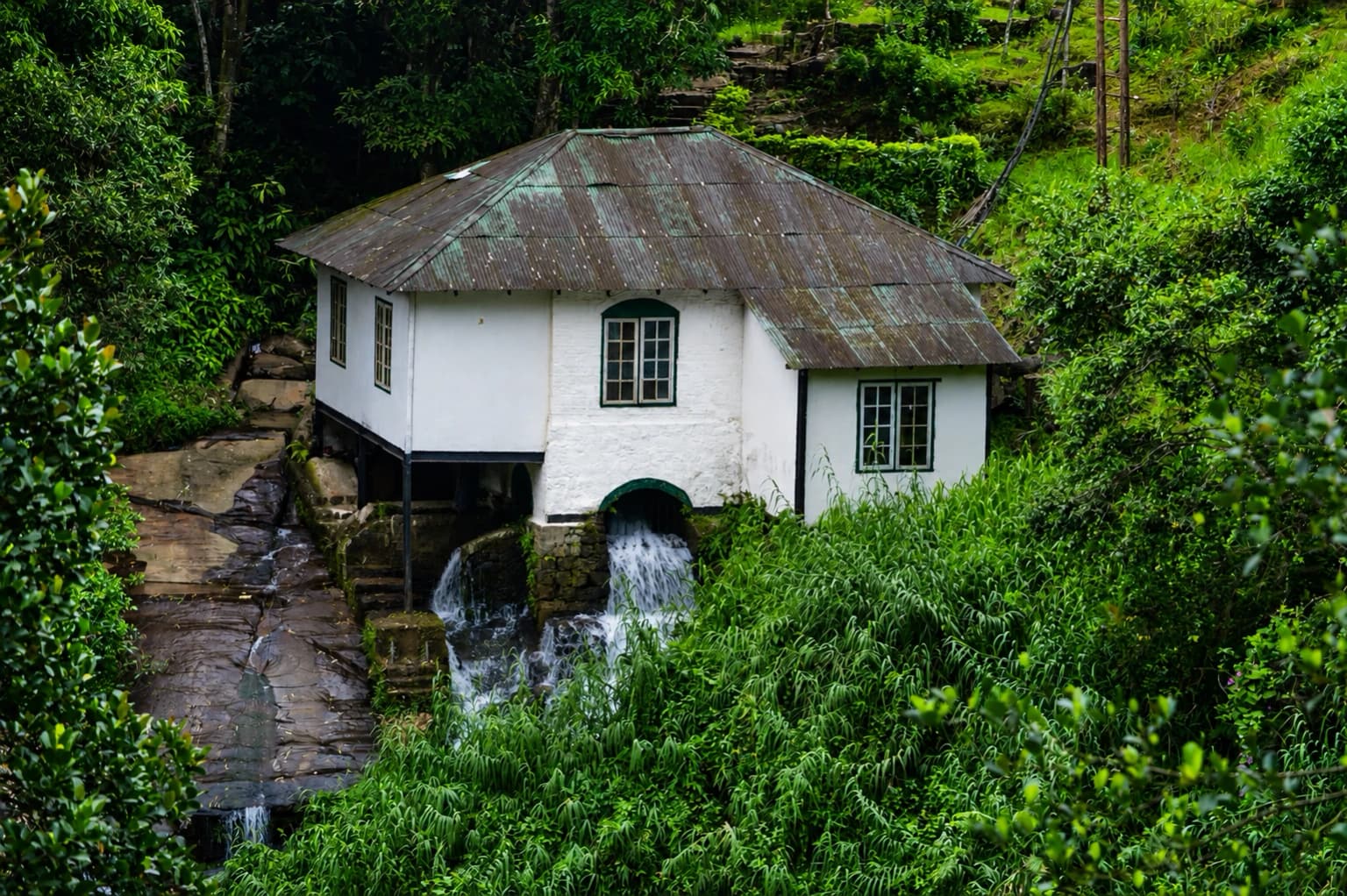 Ketaboola Estate Mini-Hydro Scheme: Old Ceylon Powerhouse