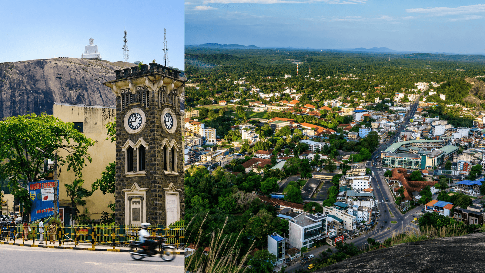 Kurunegala Sri Lanka: Colonial Streets and Rock Views