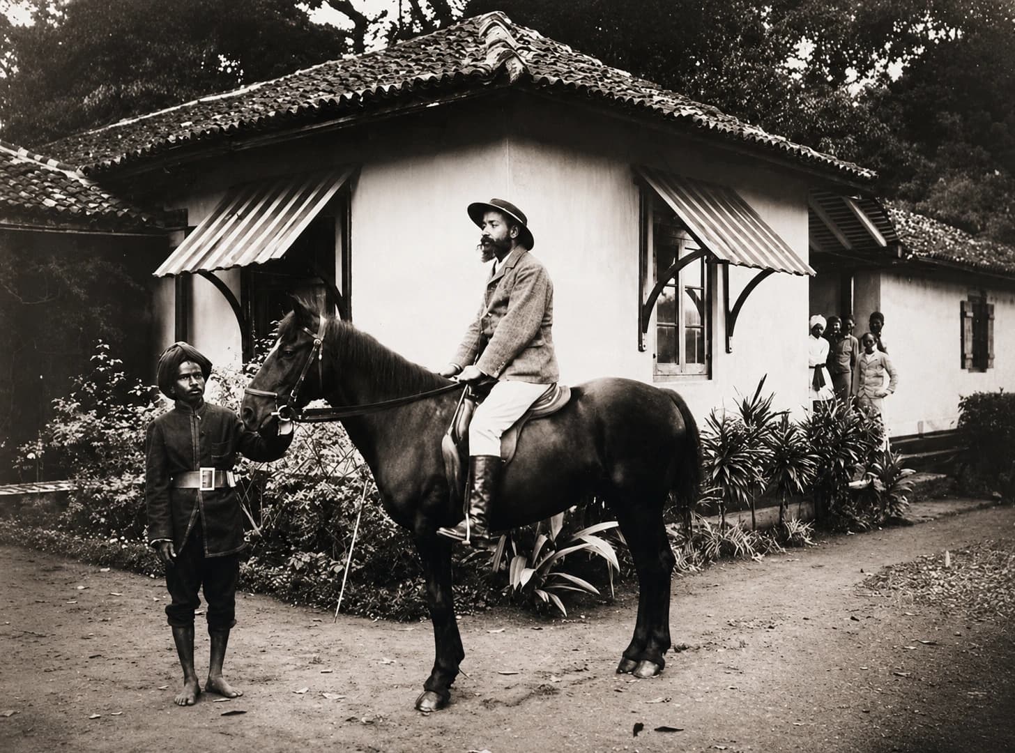 Gampola Rest House: Horseback Travel in Old Ceylon