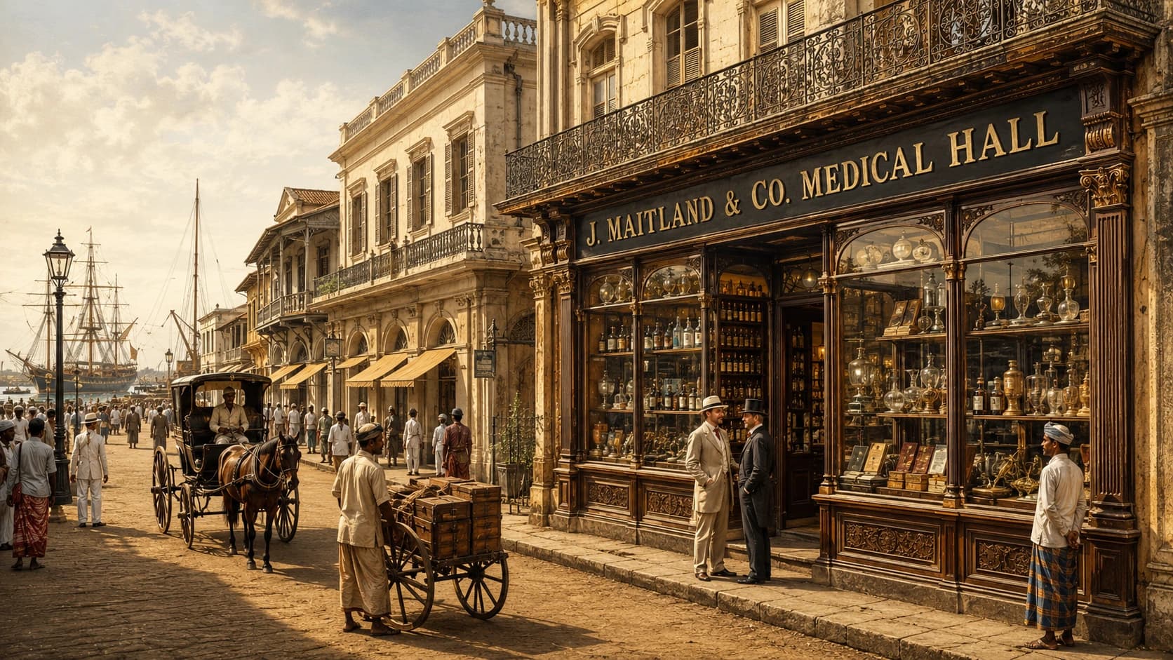 John Maitland in Old Colombo: The Story of the Chatham Street Medical Hall