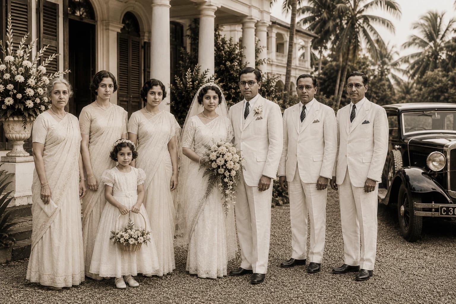 1931 Bandaranaike Seneviratne wedding