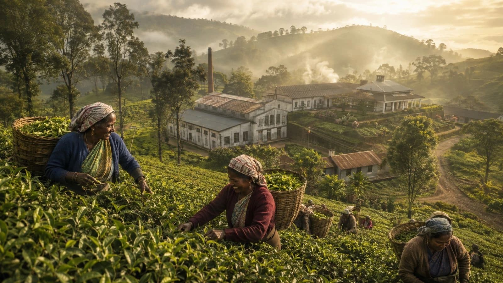 Old Ceylon Plantations: Hard Days, Strong People