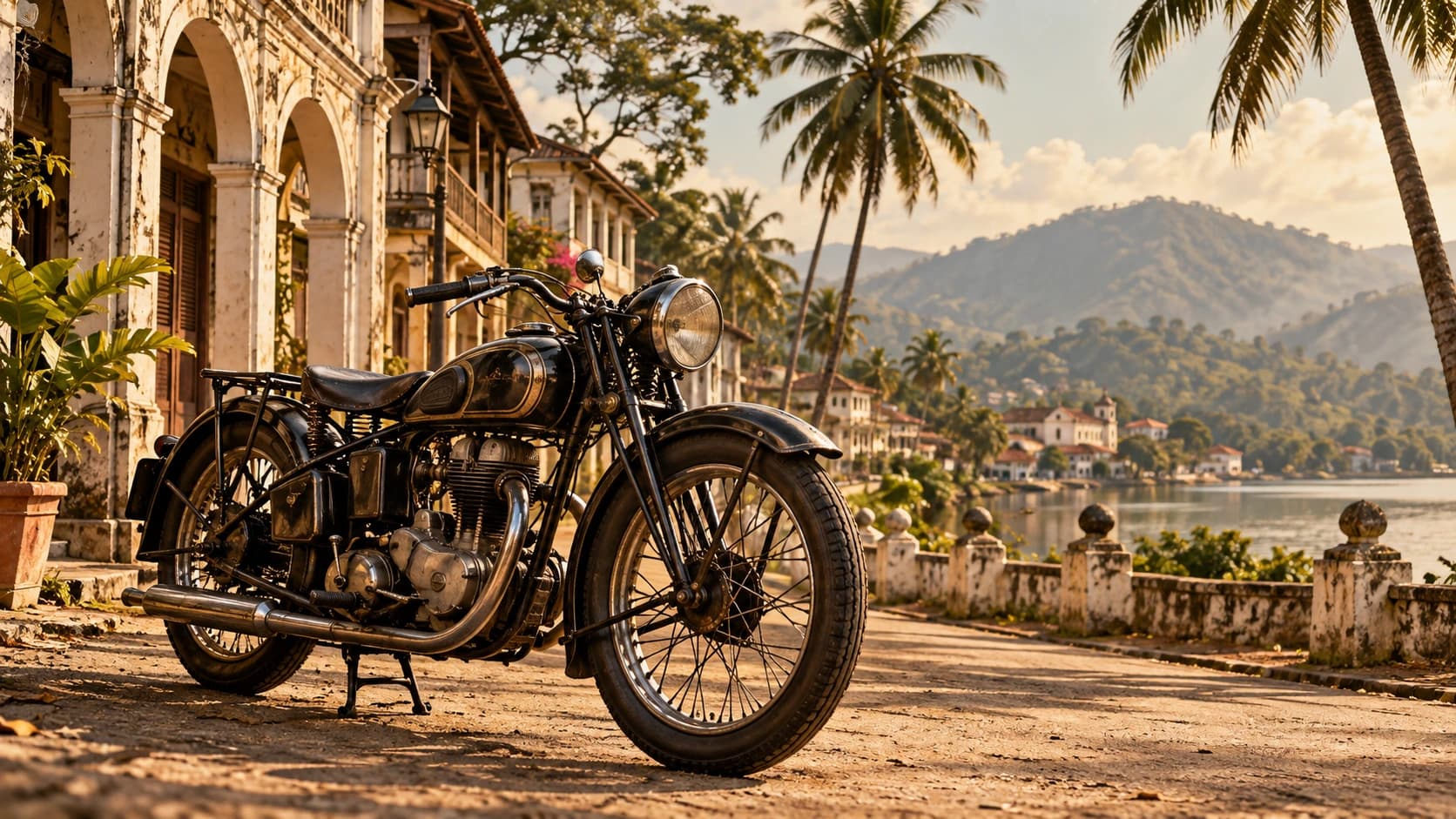 Motorcycles in Old Ceylon: Road Freedom Begins