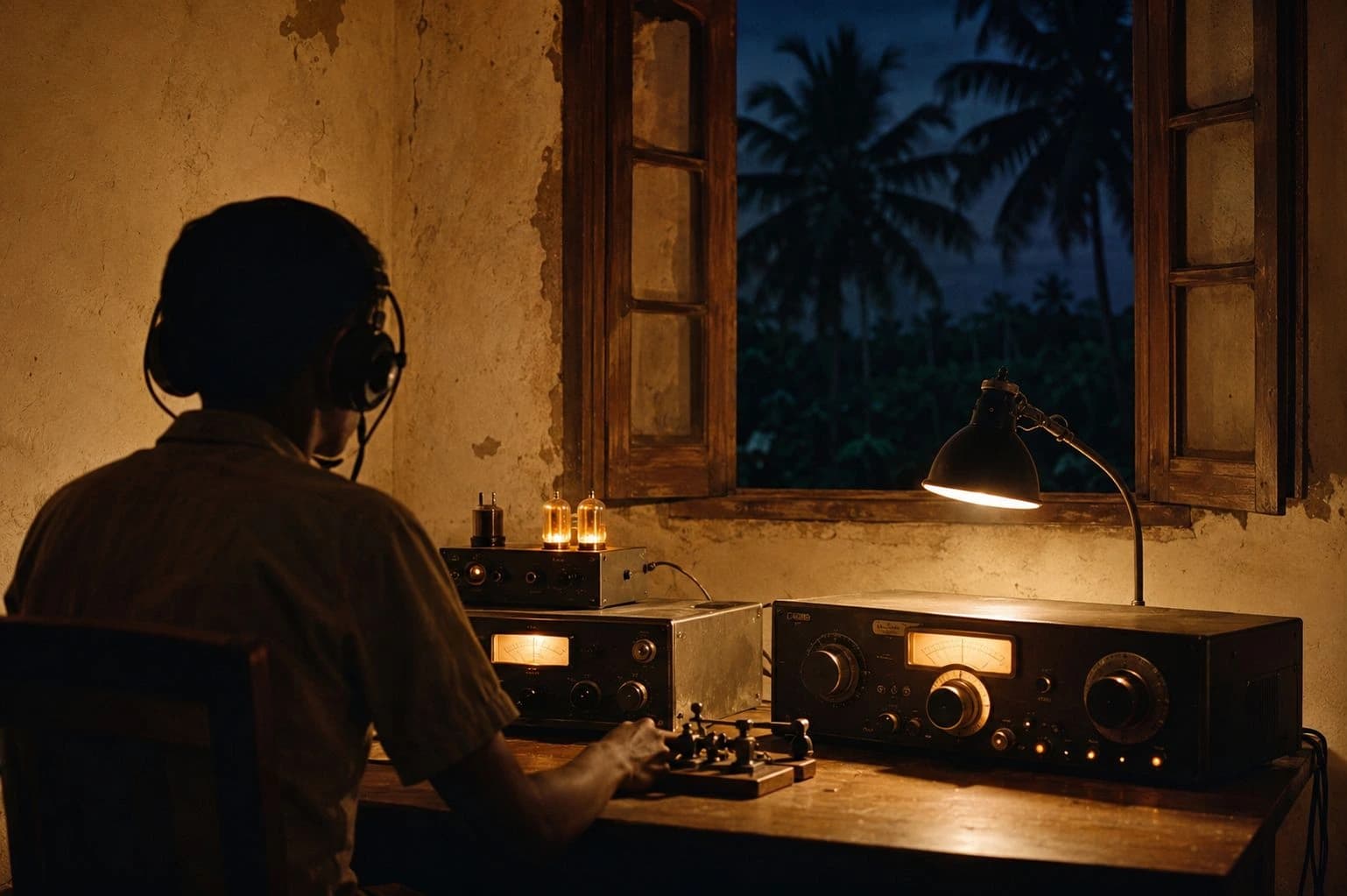 When Ceylon Spoke to the World Through the Night