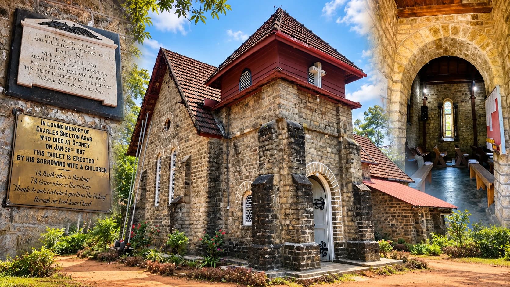 All Saints’ Church Maskeliya: Old Stone Church