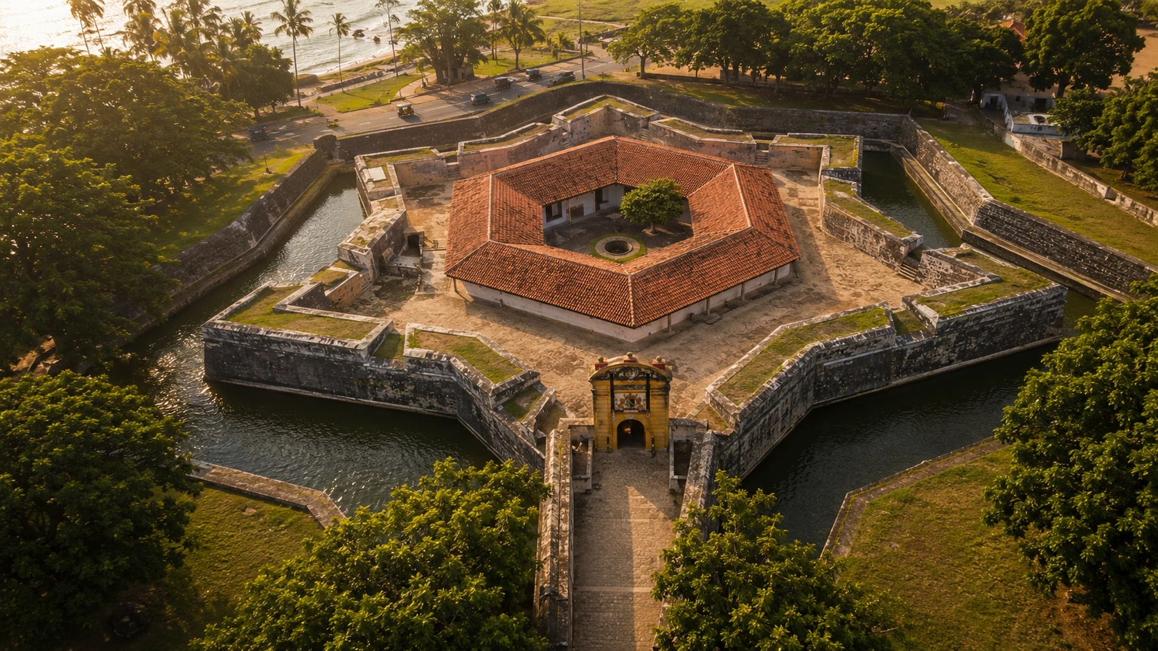 Matara Star Fort: Sri Lanka’s Most Unusual Colonial Fortress