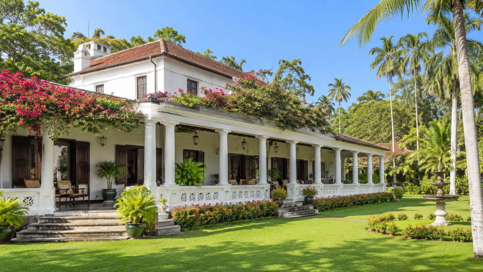 The Verandahs of Old Ceylon: Where Colonial Life Unfolded in the Tropical Breeze